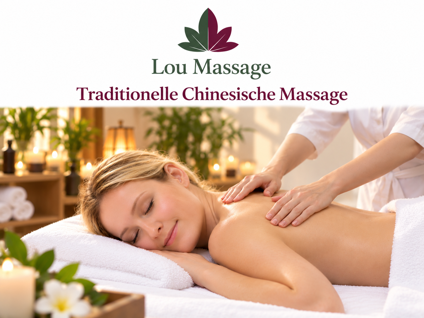 Lou Massage mit einer entspannenden Massagebehandlung